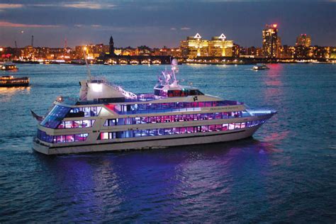 Romantic dinner cruise nyc  Begin with 4 course gourmet dinner and then sit back and take in the beauty of an evening on the Long Island Sound